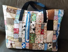 Tasche, Einkaufstasche, Shopper, Strandtasche, UNIKAT, Handarbeit