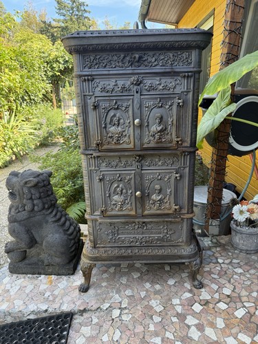 Historischer gussofen aus - gussofen,