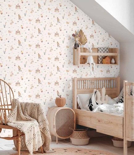 Vliestapete kinder bär - vliestapete,