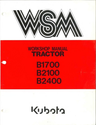 Kubota 1700 2100 2400 - b, 2100,b