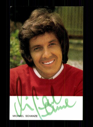 Michael schanze autogrammkarte - michael,