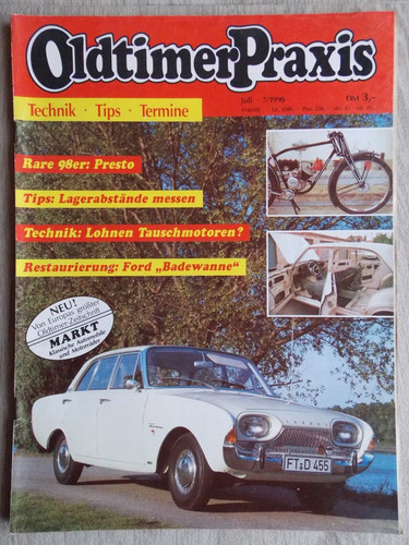 Oldtimer praxis juli 1990 - oldtimer,