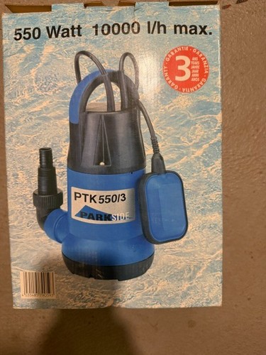 Tauchmotorpumpe ptk 550 - tauchmotorpumpe, 550/3