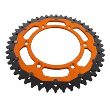 Kettenrad Alu orange 48-Zähne 520-Teilung für KTM EXC 250 2T Sixdays 2009-2017
