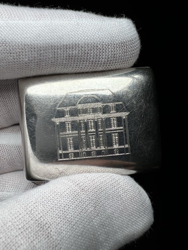 925 silber pillendose - silber,
