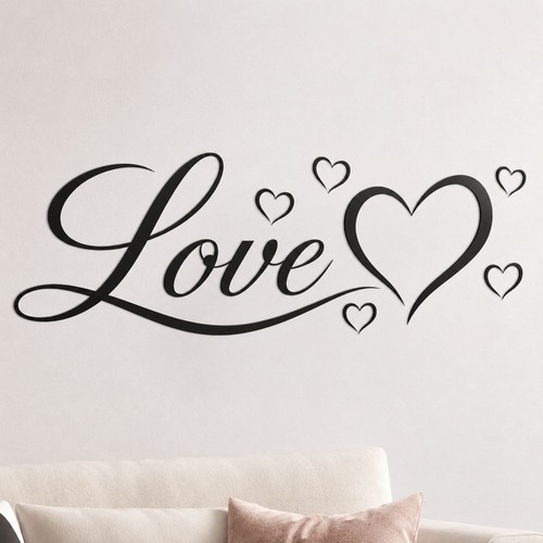 Wandtattoo liebe love - liebe,