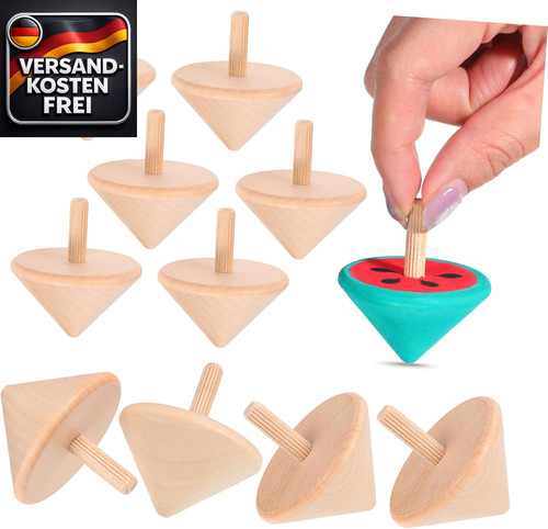 Holzkreisel set für kinder - holzkreisel-set,