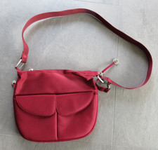 Travelon Sicherheits-Umhängetasche mit Metallverstärkung - ca. 33 x 28 cm - NEU