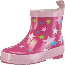 Playshoes Unisex Kinder Gummistiefel Regenstiefel pink Sterne 22 EU SEHR GUT