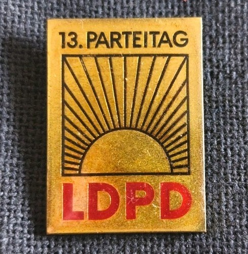 Abzeichen ddr parteitag - abzeichen,