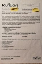 Hotelgutschein Reisegutschein