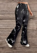 Wide-Leg Hose Schlaghose mit