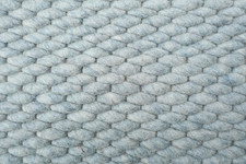 Teppich Brinker Carpets 200x300 cm 100% Wolle Handgewebt hell blau