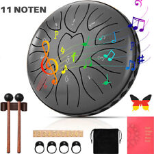 Rain Drum Outdoor | 6 Zoll 11 Töne Steel Tongue Drum Regentrommel Zungentrommel