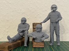 Modern Tank Panzer Crew passend  zu Heng Long Tamiya US Abrams 1:16  (3 Figuren)