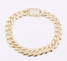 12mm Rand Miami Cuban Kette CZ