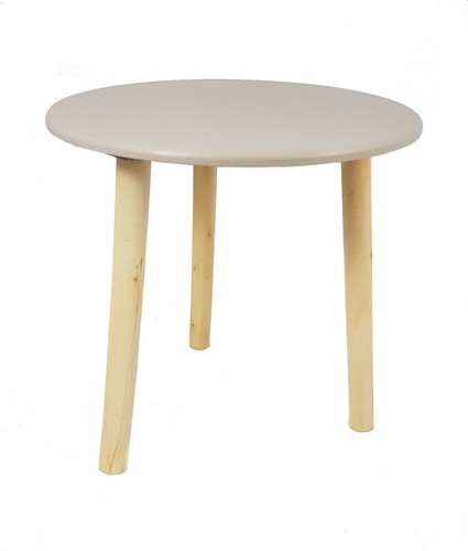 Deko holz tisch taupe 30x30 - tisch,