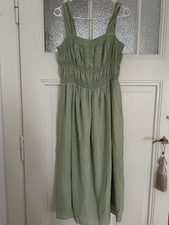 MIDI Sommer Kleid grün