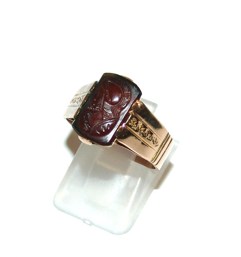 Ring gold 333 1900 mit - ring, um