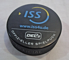 Offizieller Spielpuck Puck Eishockey ISS DEL2 / iss4u.de - Sammlerstück