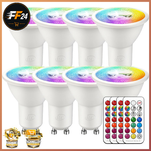 Led gu10 farbwechsel lampe - farbwechsel,