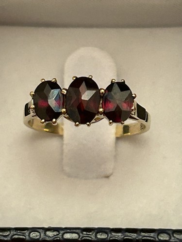 Edler granatring 333 gold - edler,