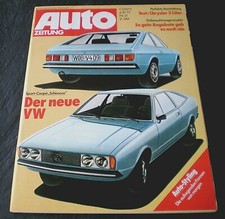Auto Zeitung 21/73 VW Scirocco-Coupé,Test Chrysler 2 Liter,Jensen-Healey,IAA-Neu