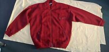 MONTE CARLO Strickblouson Jacke Jacke  Metallreißverschluss Rot Größe 54