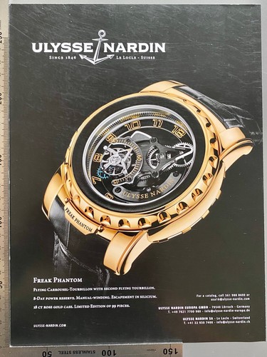 Ulysse nardin freak phantom - ulysse,