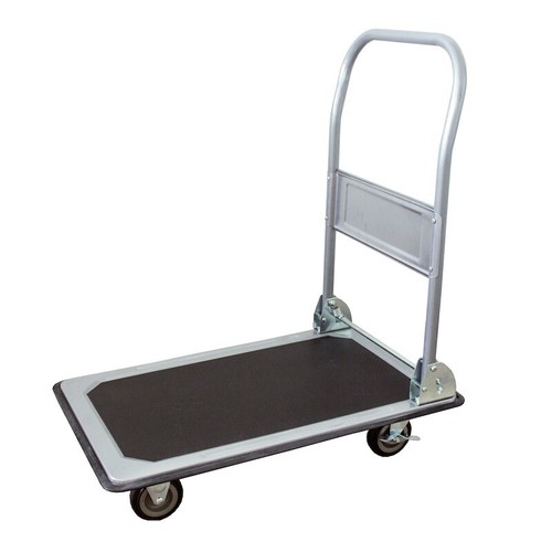 Plattformwagen anthrazit grau - plattformwagen, anthrazit-grau