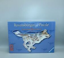 🧩NEU: SILHOUETTE Puzzle Wolf Loup 1021 Ravensburger jigsaw 🧩