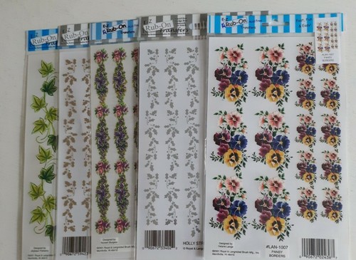 Rub transfers 14x24cm - 5,
