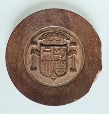 Dekorativer Teller, Holz