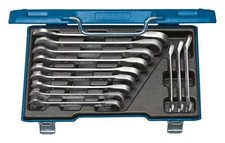 Gedore Maulschlüssel Satz mit Ringratsche 12tlg. 8 - 19 mm umschaltbar - 2297418