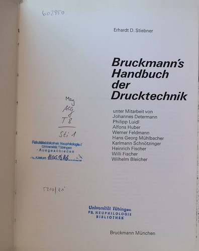 Bruckmann handbuch der - bruckmann's,