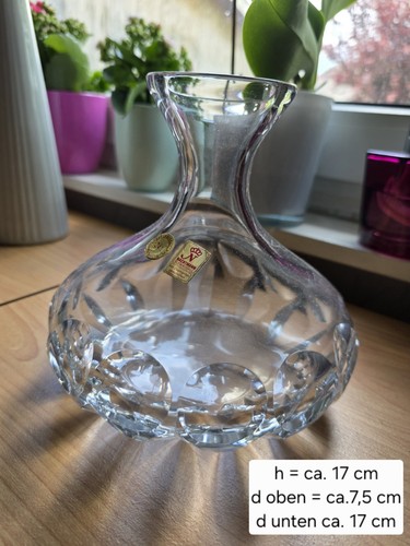 Bleikristall vase serie - bleikristall,