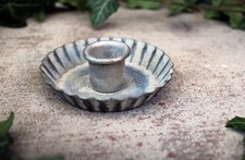 Kerzenhalter Shabby Zink