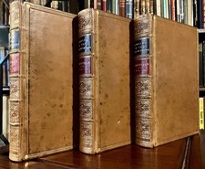 1851 MEMOIRS OF THE DUKES OF URBINO In ITALY 1440-1630 3 x Vol Set FULL LEATHER