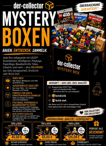 Lego mystery boxen 500g - *,