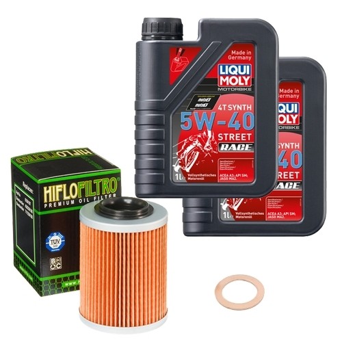 Hiflo ölfilter set - lm, 5w-40