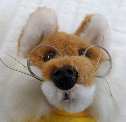 Steiff fuchs mit brille - fuchs,