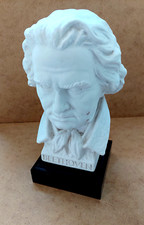 Ludwig van Beethoven Büste Modell Bochmann Bisquitporzellan     GOEBEL