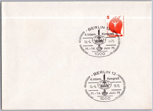 Berlin sonderstempel 1975 - sonderstempel,