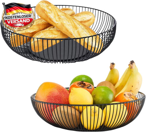 Obstkorb metall set - obstkorb, 2