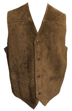 PIONIER echtes Wildleder Weste