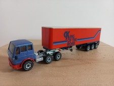 Siku 3117 Auflieger "King of the Road" mit Fehlteil + Mercedes-Benz 2232 LKW 