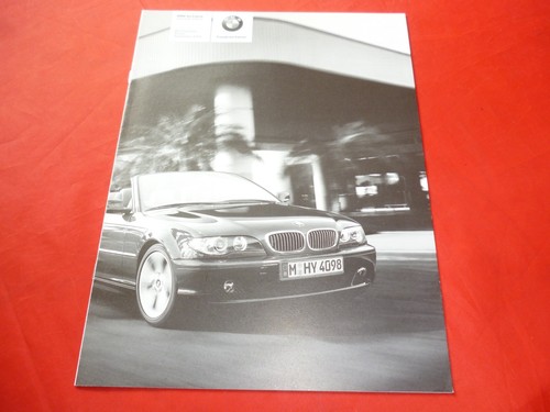 Bmw 3er e46 cabrio - e46, 320ci