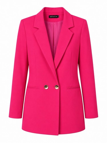 Damen blazer jacke rosa - damen,