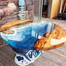 15 " Ozean Welle Epoxid Kaffee