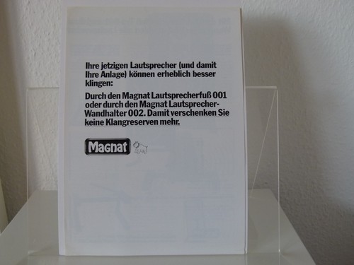 Magnat lautsprecherfuß 001 - lautsprecherfuß,